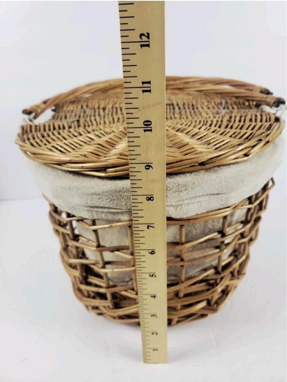 Trio of vintage Baskets Fall Decor, Farmhouse